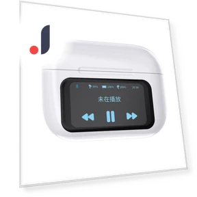 Wireless Smart Headphones with Touch Screen — Over-Ear Headphones, QLY Online