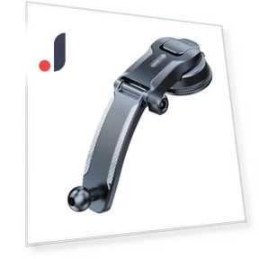 Automatic Lock Car Phone Holder with Vent Clip and Suction Cup — Dashboard Installation Kits, Smarter than future