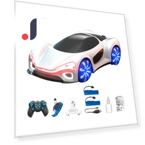 Conceptual Toy Car with Remote Control and LED Lighting — Toy Vehicles, Play with You