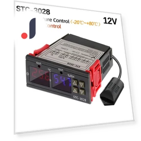 Dual Digital Temperature and Humidity Controller — Home Climate Control, HOME-Auto-001