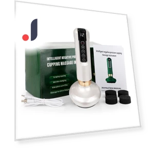 Electric Cupping Massager with Scraper — Massage Equipment, Lntelligent Living Hall