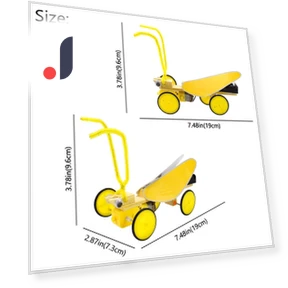 Electric Grasshopper Robot DIY Kit — Construction Kits, QT