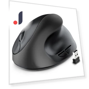 Ergonomic Wireless Vertical Rechargeable Silent Designer Mouse — Mouse Pads, Computer boost