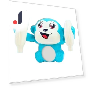 Interactive Crawling Monkey Toy — Infant & Early Childhood Playthings, Play with You