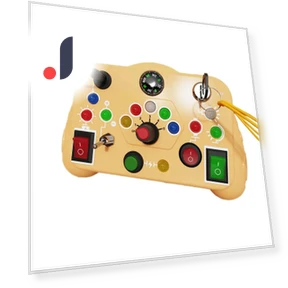 LED Busy Board with Touch Toys — Infant & Early Childhood Playthings, messiia