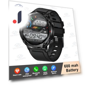 Military Sports Smartwatch with Bluetooth Calling — Smartwatches, Tiktop2