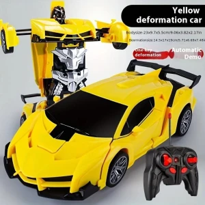 Mini 2-in-1 Toy Cars RC Car Robot Transformer, Vinde Home