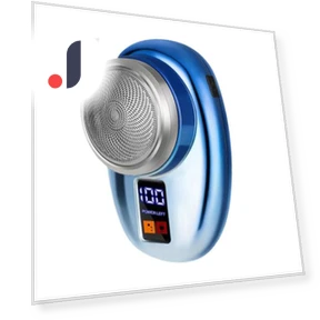 Mini Electric Shaver with Digital Display — Nose & Ear Trimmers, Enjoy Smart Home