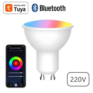 RGB Adjustable Smart LED Spotlight — Smart Light Bulb, COMKIDS MALL