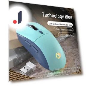 Silent Dual-Mode Wireless Mouse — Mouse Pads, VantaGoods