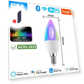 Smart E14 Candle LED Bulbs — Smart Home Modules, Good Household Items