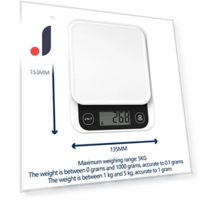 Smart Kitchen Scale — Weight Management Tools, Creative Adorn