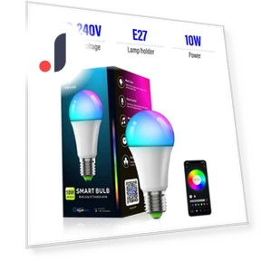 Smart LED Light Bulb — LED, Build My Home