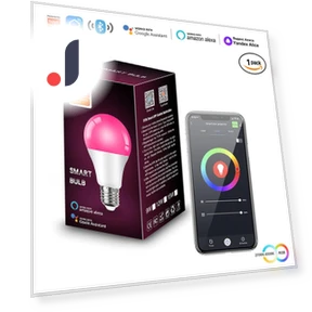 Smart LED Light Bulb — LED, For Season