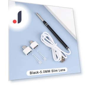 Smart Visual Ear Cleaner Endoscope — Syringes, Paddya
