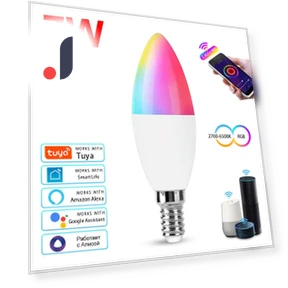Smart WiFi LED Bulb — LED, Build My Home