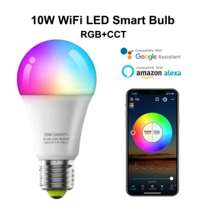 Smart WiFi LED RGB Lamp — Smart Light Bulb, HOME-Auto-001