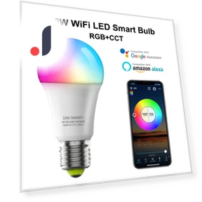 Smart WiFi LED RGB Lamp — LED, HOME-Auto-001