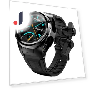 Smartwatch with Bluetooth Headphones — Smartwatches, Tiktop2