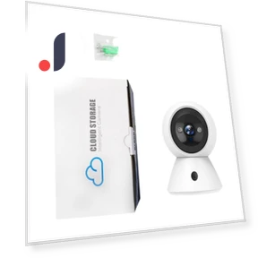 Wi-Fi Smart Camera with Night Vision — Smart Home Security, Freedom BABY
