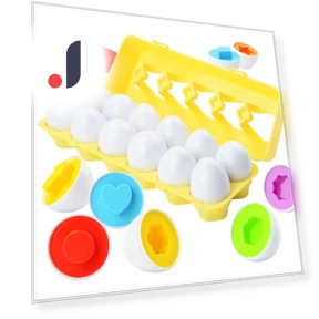 Early Education Pairing Smart Egg — Infant & Early Childhood Playthings, TK Toys