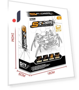 Educational Electric Spider Robot — Construction Kits, TK Toys