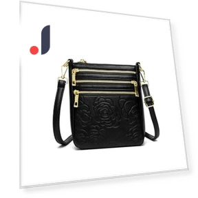 Embroidered High-Quality Atmospheric Sensor Soft and Durable Fashionable Elegant Lightweight for Commuting Outdoor Beach... — Messenger Bags, Umsif