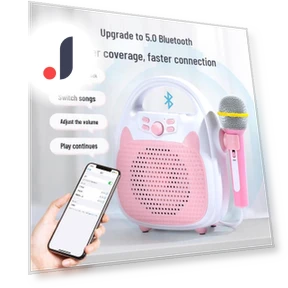 Interactive Smart Microphone for Karaoke — Sing-Along Systems, Super Go