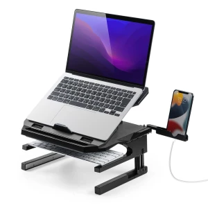 Laptop Computer 3 Height 20 Angle 360 Degree Smartphone Stand, Sanwa Direct