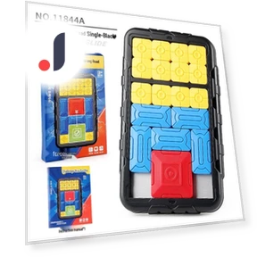 Magnetic Sliding Puzzle — Stacking Blocks, Super Go
