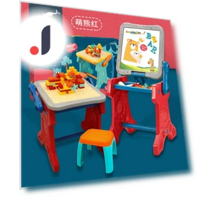 Multifunctional Magnetic Drawing Puzzle Building Block Table — Drawing Boards, Happy Time For kids