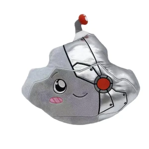 Plush Mechanical Toy Robot Fox Helmet with Sound Removable Gift, TinyJoy