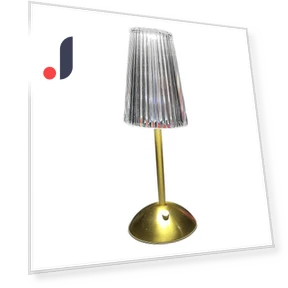 Portable Retro Metal Bedside Lamp — Desk & Table Lighting, Chic Home