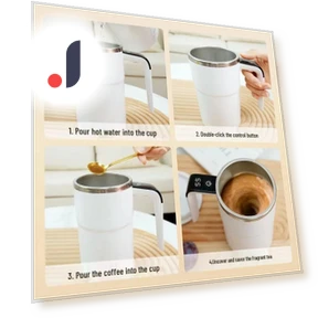 Rechargeable Magnetic Stirring Cup — Stand Blenders, Deals Supermarket