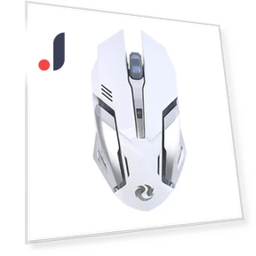 Rechargeable Silent Gaming Mouse with Dual Mode Lighting — Mouse Pads, TTikTok