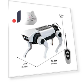Remote Control Robot DIY Mechanical Dog Toy — Construction Kits, Yiran bag