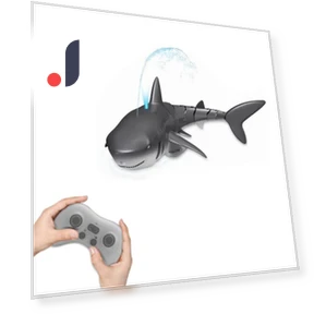 Remote Control Shark Whale Spray Water Toy — Aquatic Vehicles, Specials