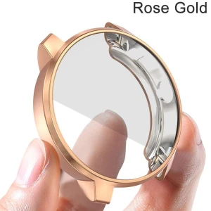 Slim TPU Watch Case Protective Cover with Screen Film, Tengbaba