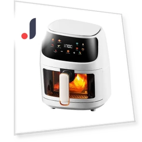 Smart Deep Fryer with Visual Window — Air Fryers, Cozy Haven