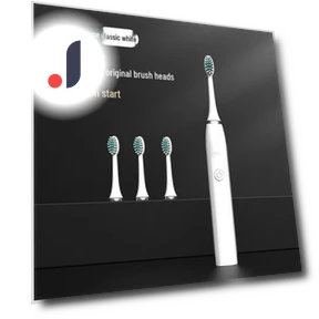Smart Electric Toothbrush Set with Wireless Charging — Chargers, TrendVibeCN