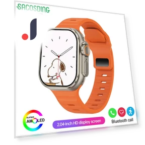 Smart Watch with AMOLED Display — Smartwatches, SACOSDING