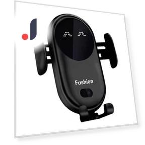 Smart Wireless Car Phone Charger Holder — Dashboard Installation Kits, junzilan