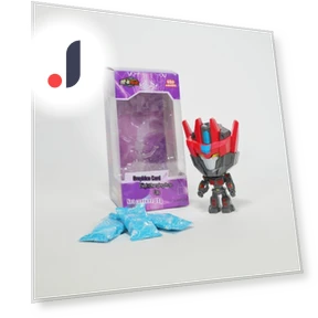 Transforming Robot Candy Toy — Interactive Learning Devices, Super Go