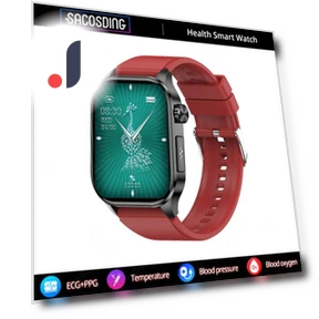 AMOLED Smart Watch with Health Monitor — Smartwatches, SACOSDING
