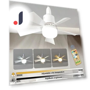 Ceiling Fan with LED Lighting — Ceiling Fan Lighting Solutions, Aloisia