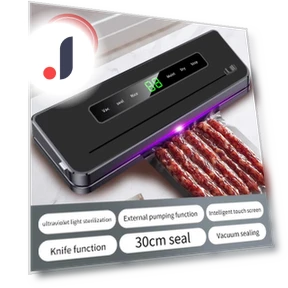 High-Quality External Vacuum Sealer with Built-in Cutter — Vacuum Bags, Jakemy