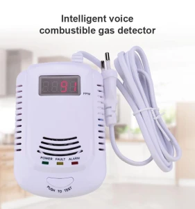 Home Autonomous Plug-in Combustible Gas Detector, yieryi