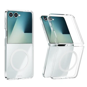 Magnetic Case Clear PC Anti Scratch Phone Cover, ABEEL
