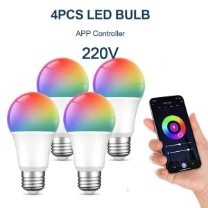 Smart LED Bulb E27 RGB A60 — Smart Light Bulb, Refreshing Home