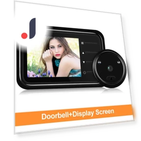 Smart Video Doorbell with LCD Screen — Smart Home Security, wmlike mz